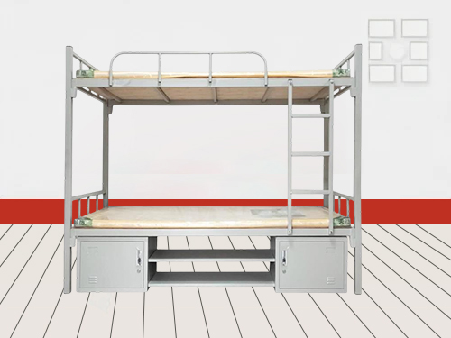 CL-C001 带柜双层铁床